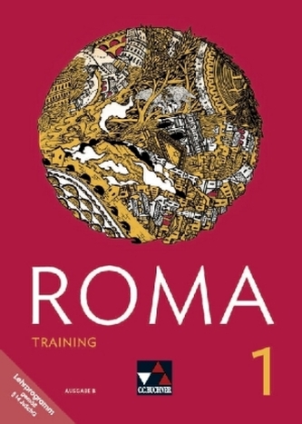 ROMA 1 cvičebnice (červená) s klíčem a CD programem učebnice latiny - řada ROMA