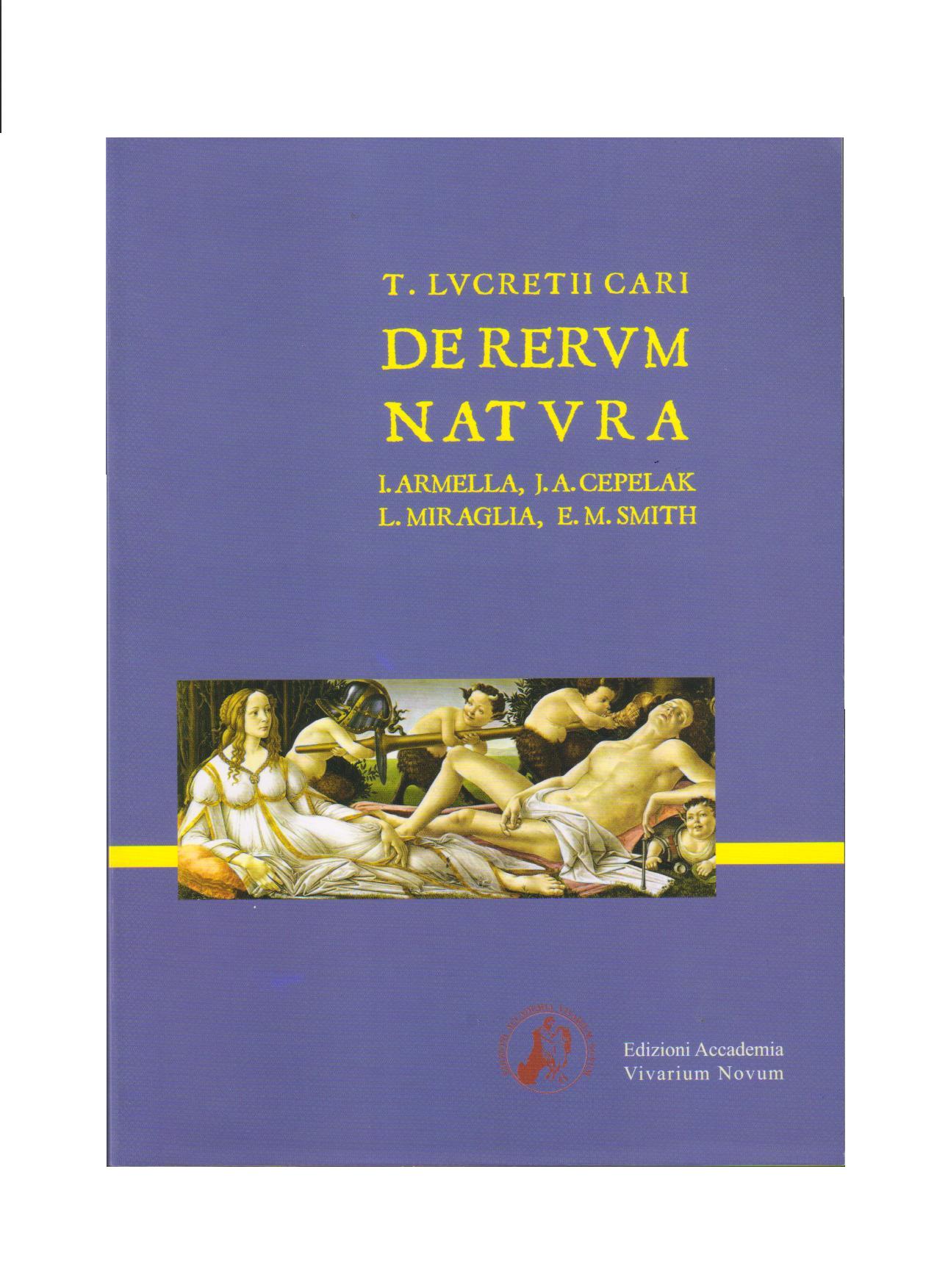 Fotografie De rerum natura - četba v latině