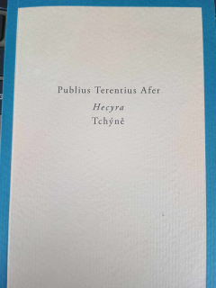 Terentius: Hecyra (Tchyně)